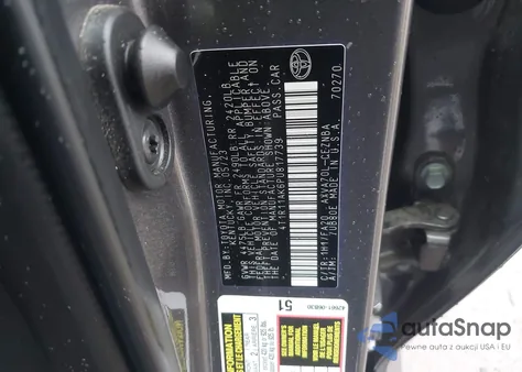 2023 Toyota Camry Le z USA, uszkodzony, nr VIN 4T1R11AK6PU817739